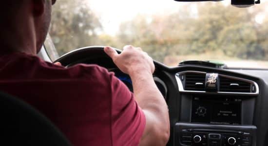 Conducteur d'une voiture